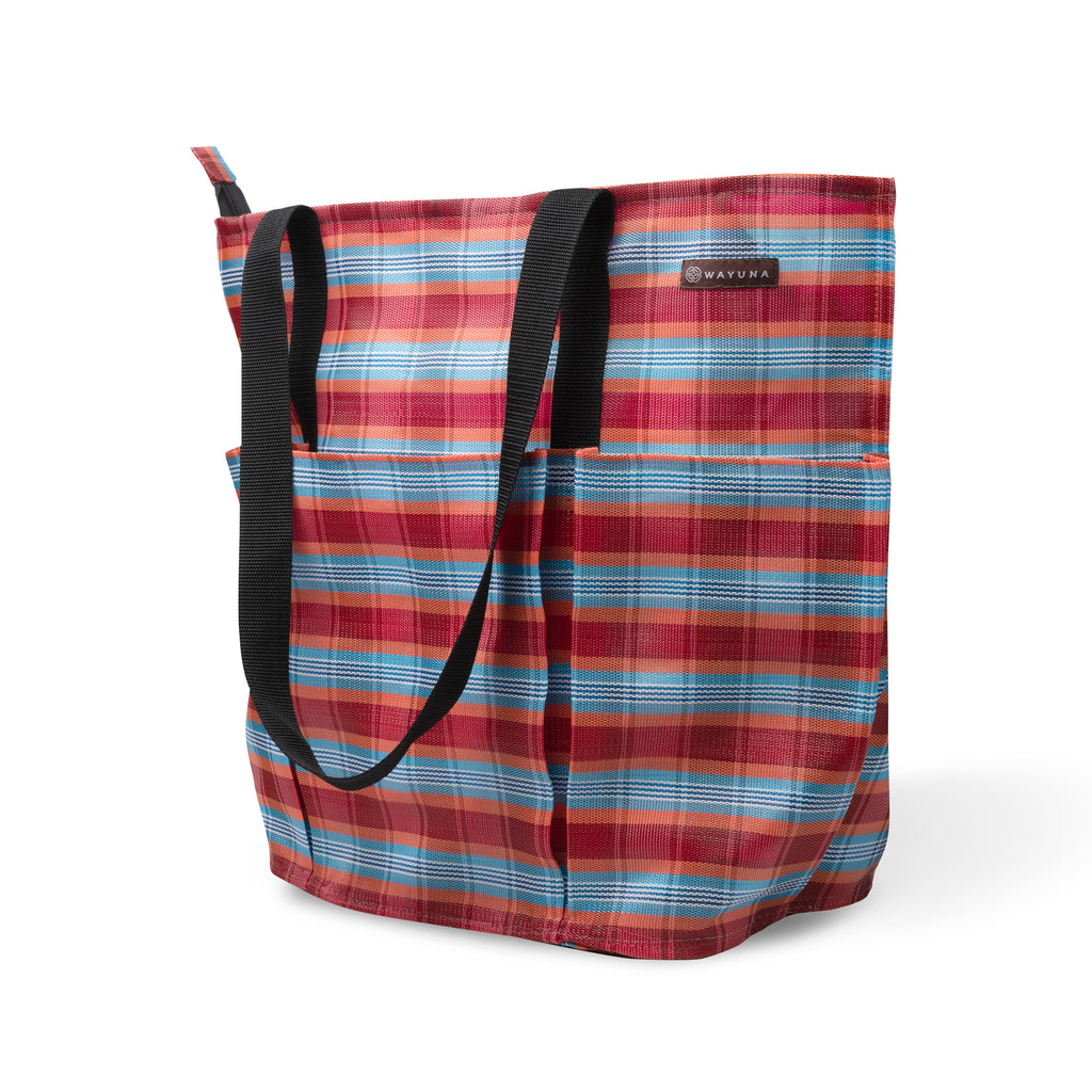 WAYUNA - Oversized, All Purpose, Multi Pocket, Utility Tote Bag